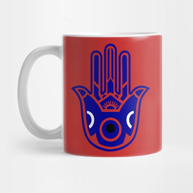 Hamsa with the Evil eye by holidaystore